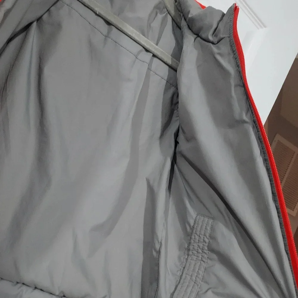 Baby Gap Orange to Gray Reversible Puffer Jacket in Size Toddler 2 Years